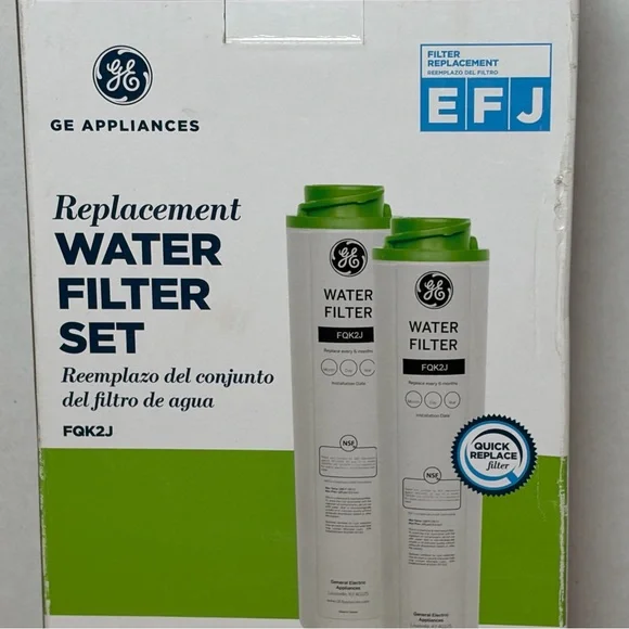 GE Replacement Water Filter Set FQK2J (Sealed) - Picture 2 of 7